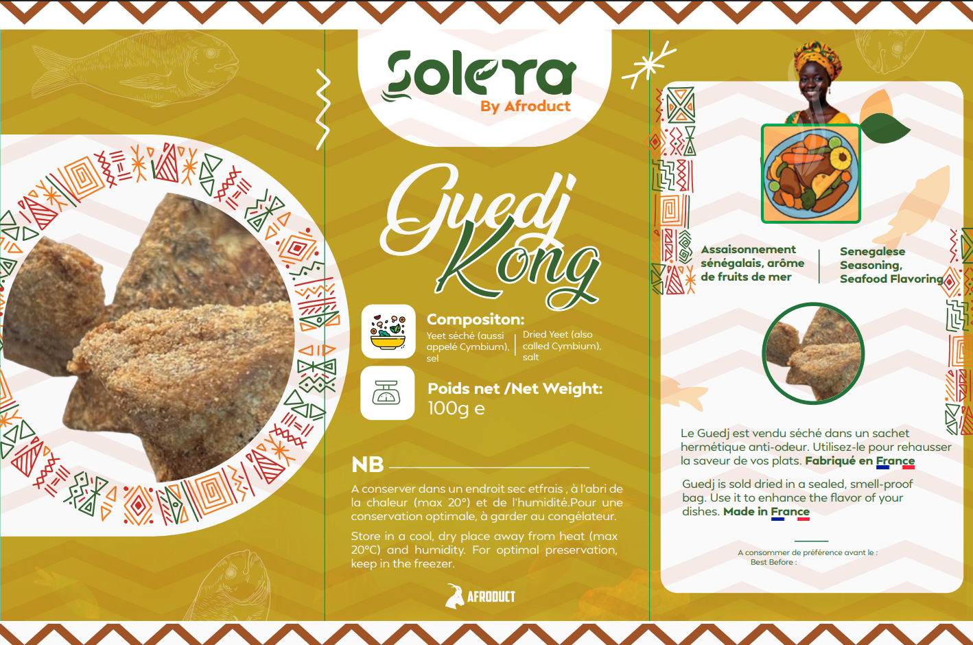 Étiquette Guedj Kong